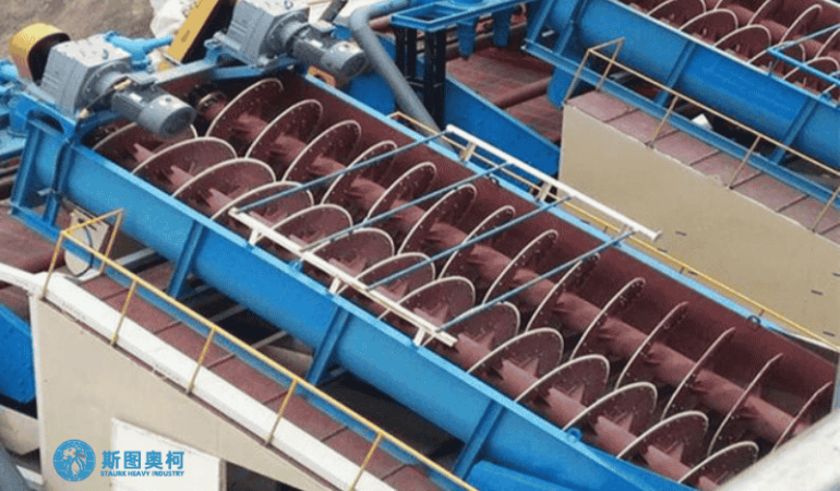 silica sand washer